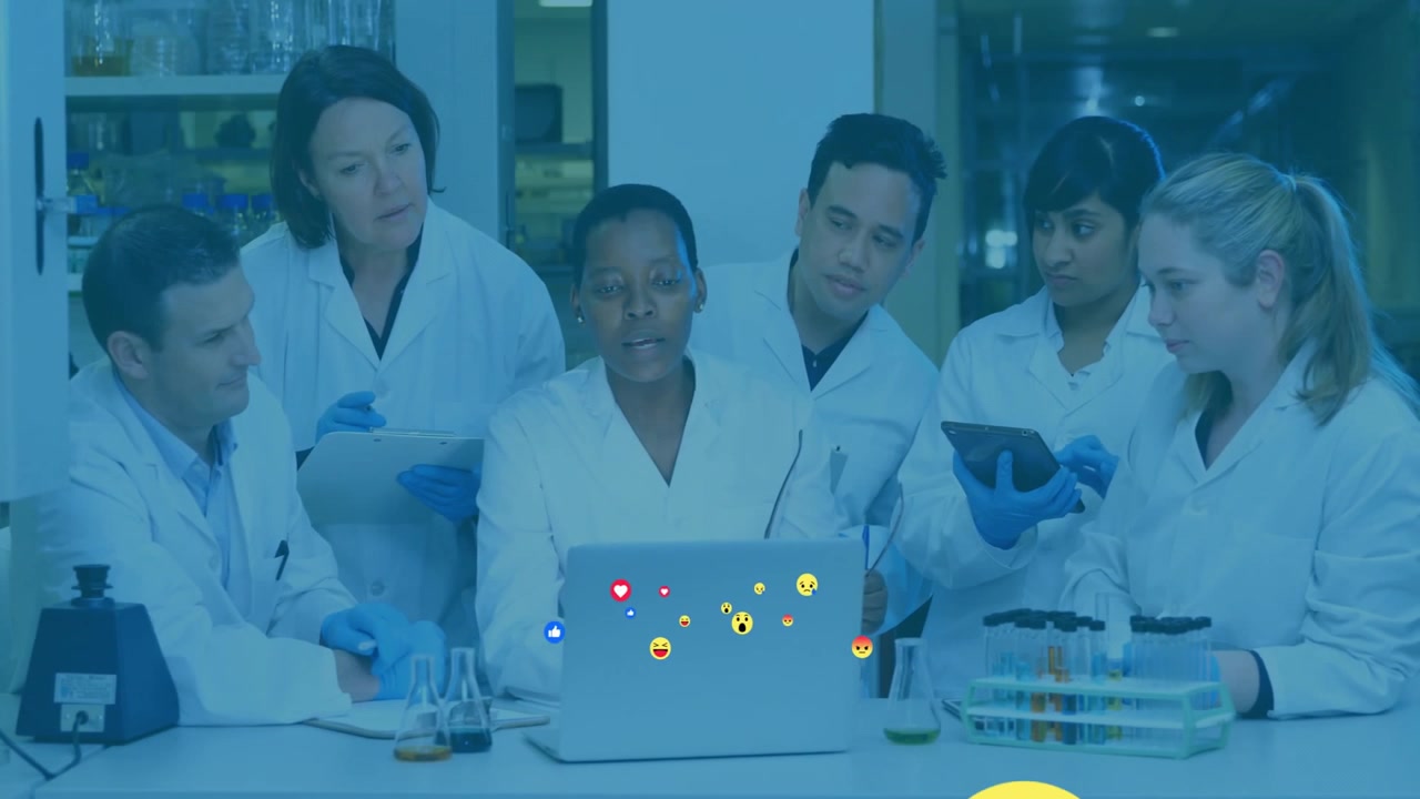 Diverse Team of Scientists Collaborating in a Modern Laboratory