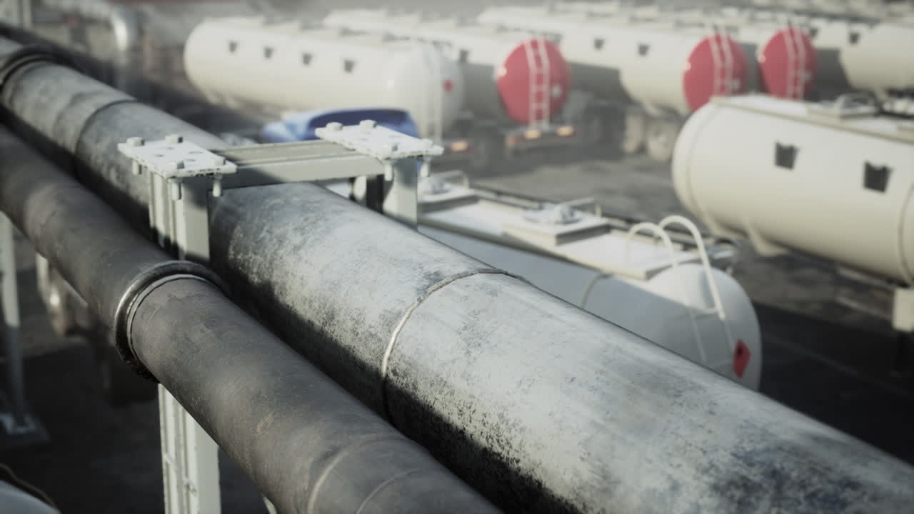 equipo de la terminal de combustible del aeropuerto internacional