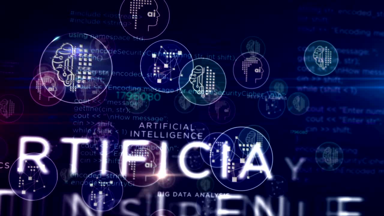 bucle de símbolos de inteligencia artificial