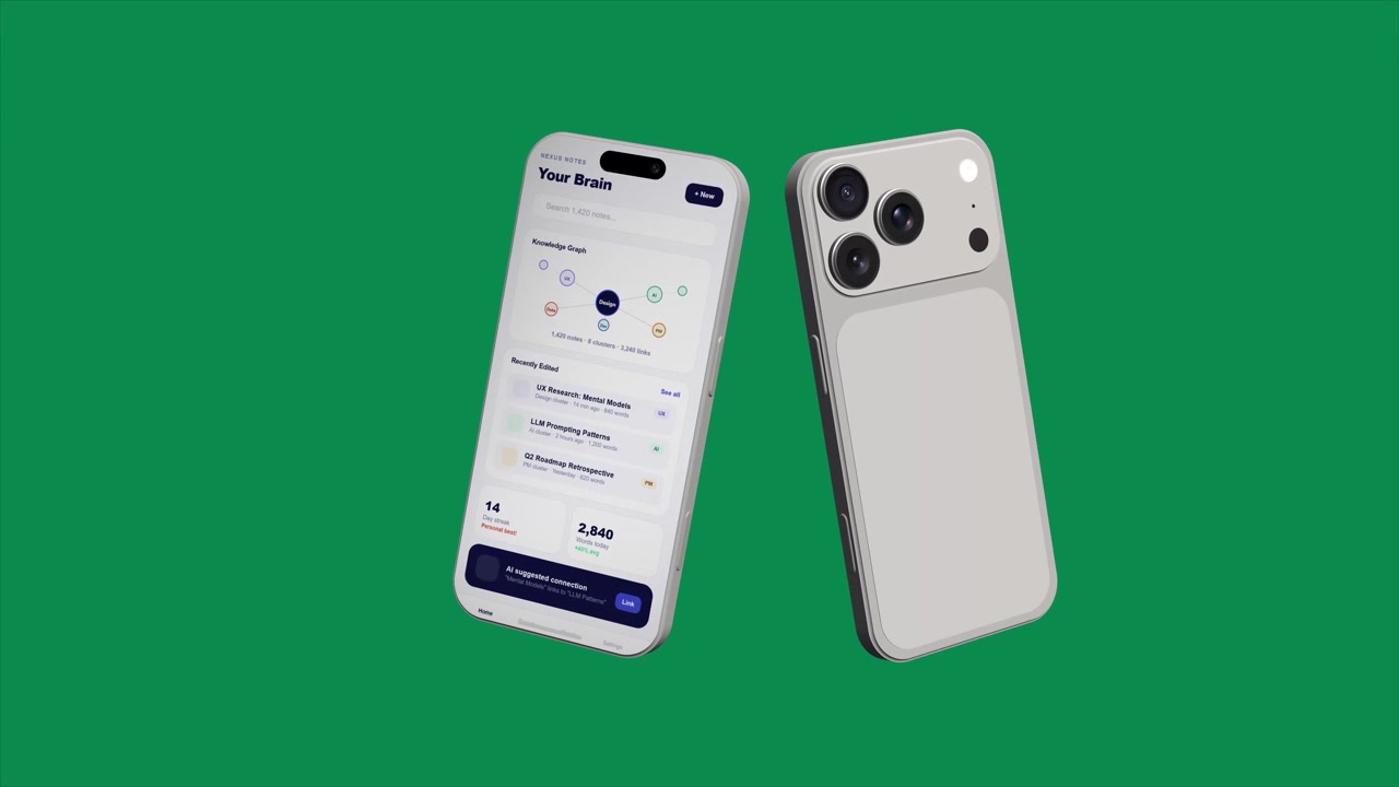 Ren enhets-mockup 17 Pro Max