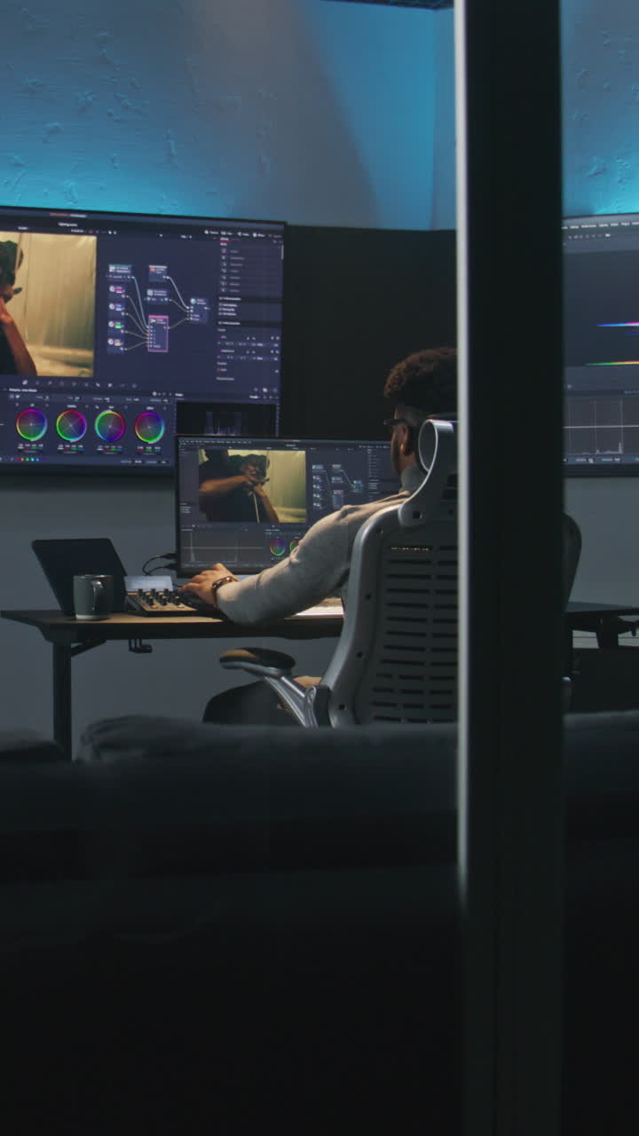 Video Editing Workspace