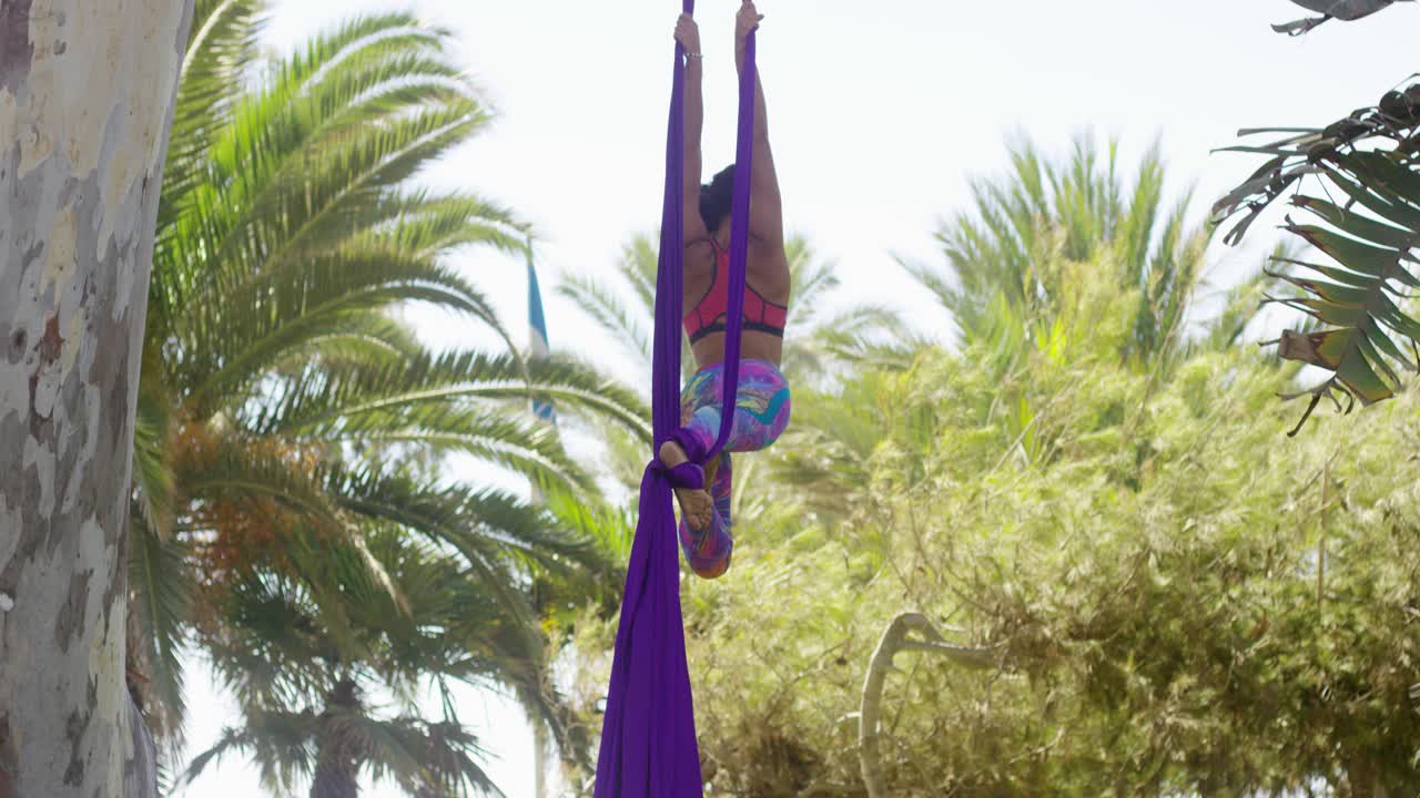 ágil, atlético, joven, acrobático, bailarín