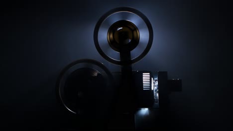 Vintage Film Projector Silhouette