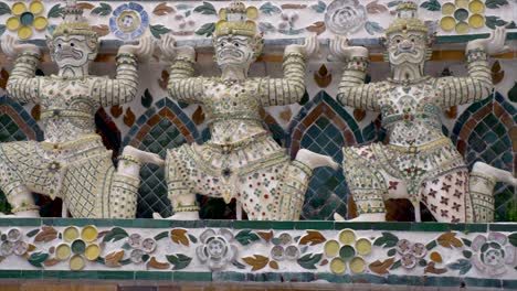details of wat pho, bangkok. explore the stunning temple complex with close-ups of intricate details. perfect for travel, cultural, and religious themed projects.