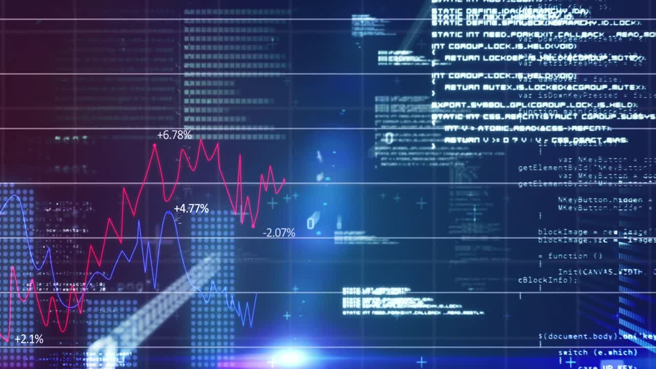 Animation of global business 4k