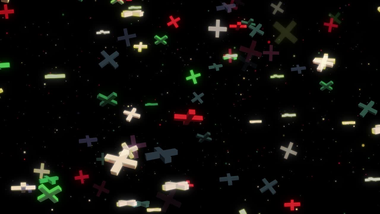 Abstract geometric shape Background 4K