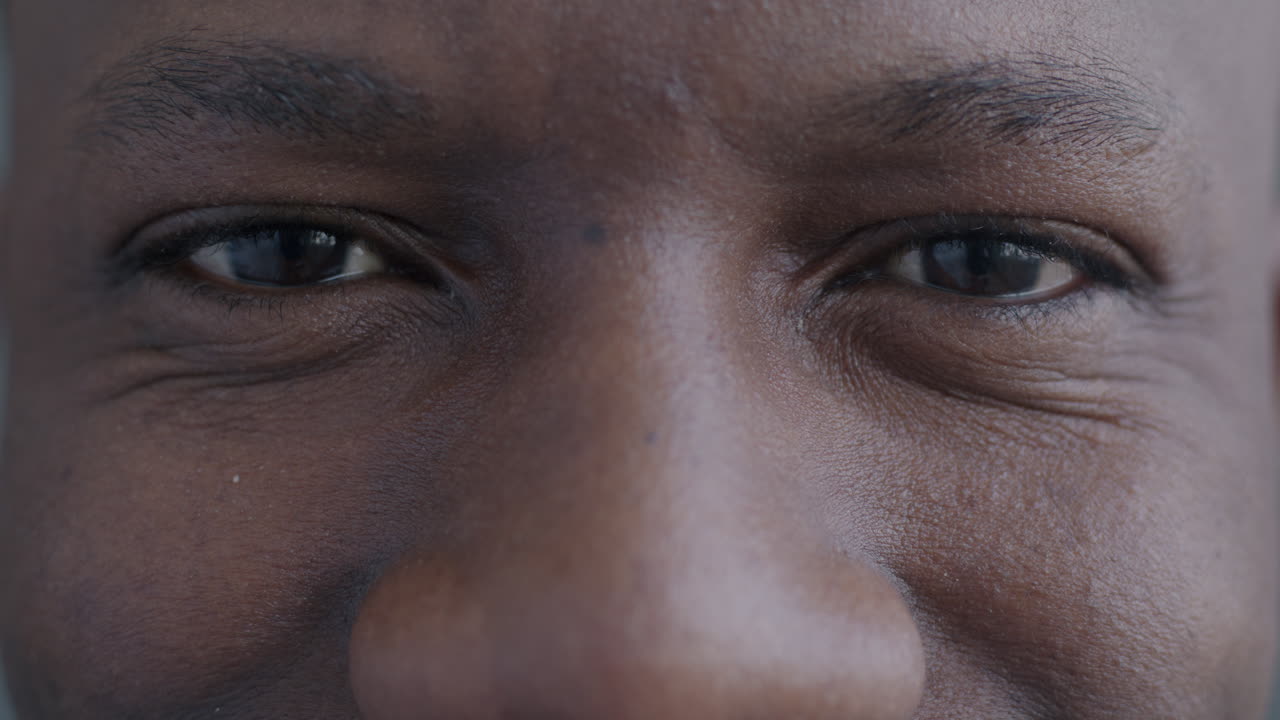 Close-up of a person's face