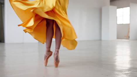 Feet,-dancing-and-a-ballet-woman-for-performance