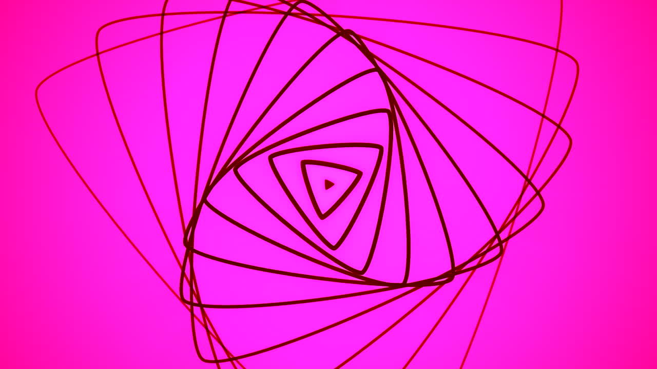 patrón de triángulos rosados abstractos