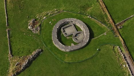 loher ringfort, kerry, ireland, march 2022