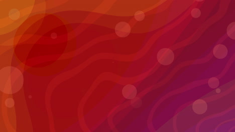 Abstract-Orange-Red-Motion-Background-Animation---Embarking-on-a-Vibrant-Odyssey-Through-the-Mesmerizing-Swirls-of-Retro-Nostalgia