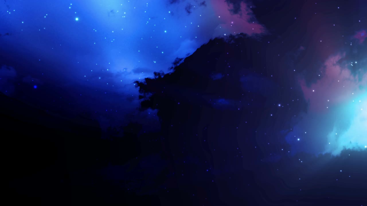 추상적인 다채로운 공간 배경