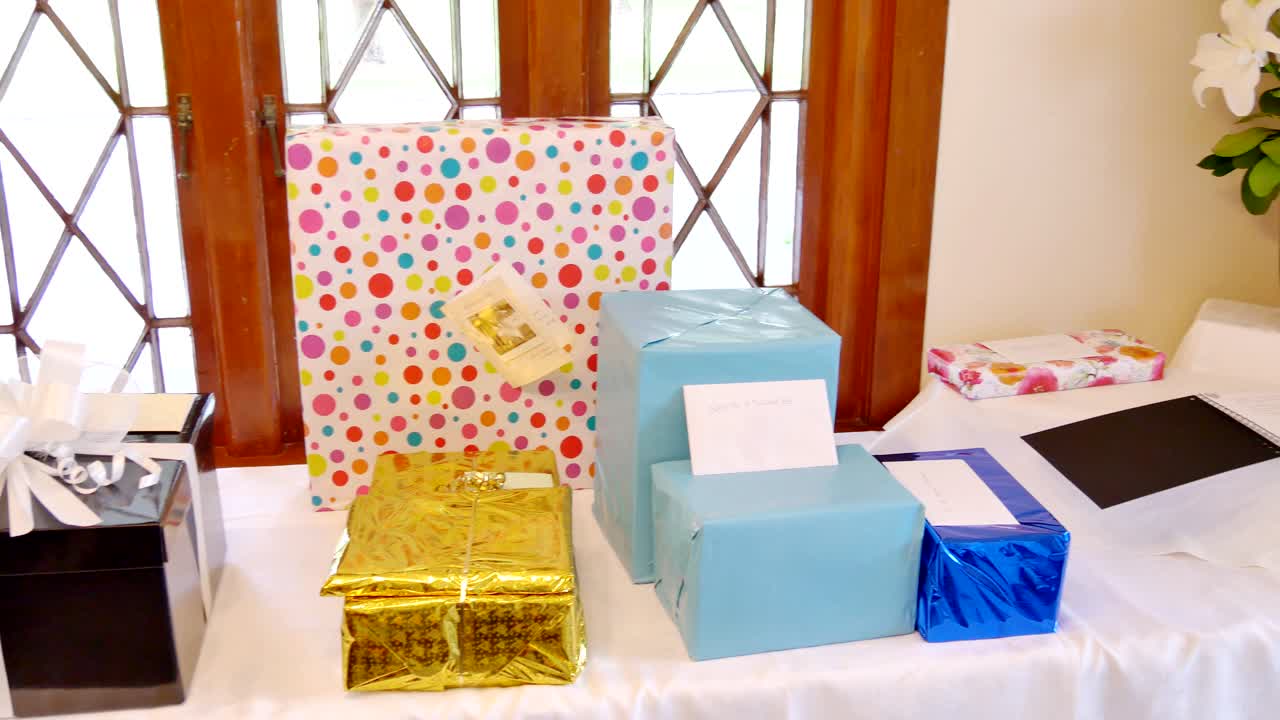 결혼식 피로연 장소 샷