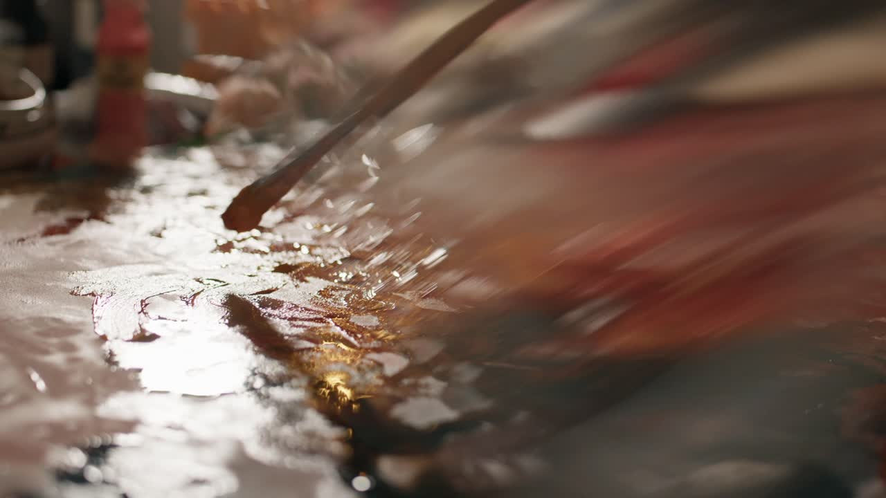 Painting Art in Progress