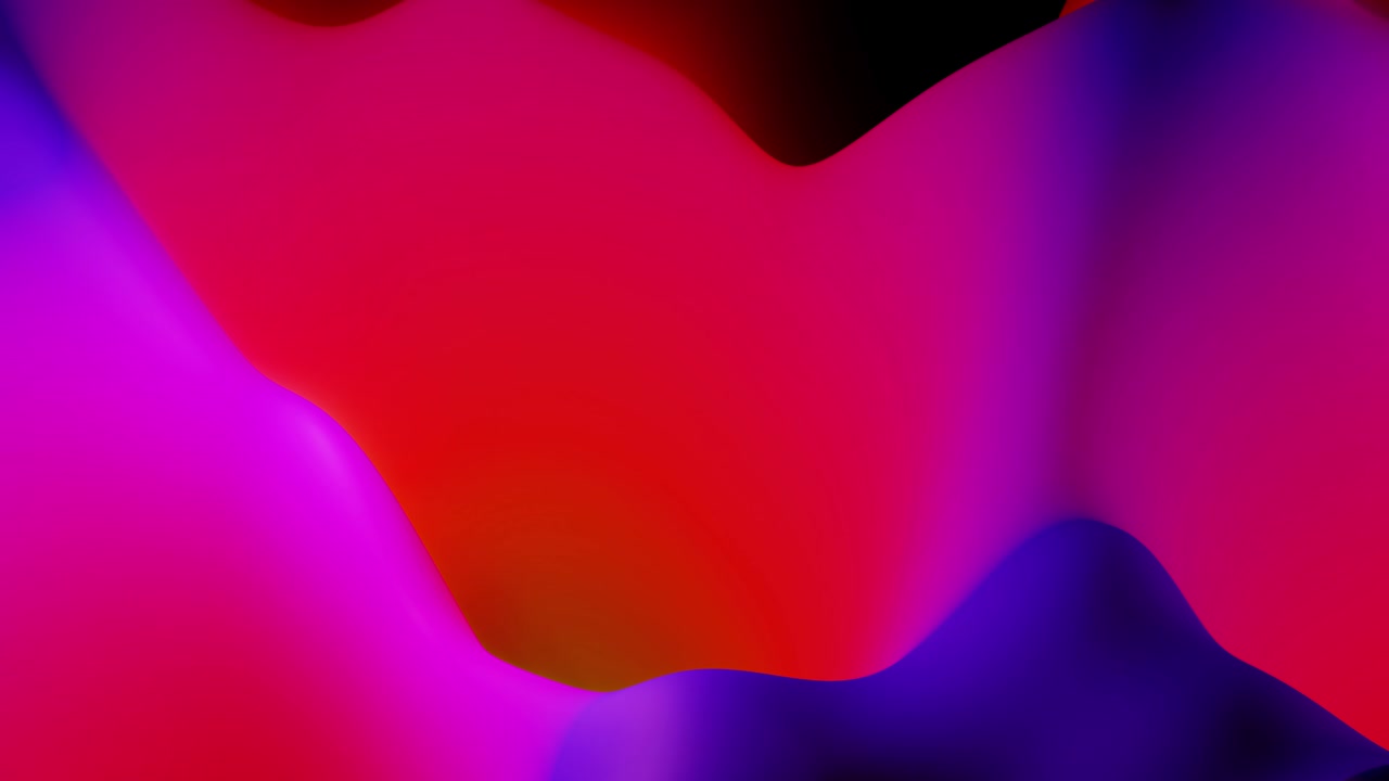 4k seamless loop with abstract fluid gradients, inner glow wavy surface. Beautiful color gradients as abstract liquid background, smooth animation. 3d in flat pleasant modern style 10