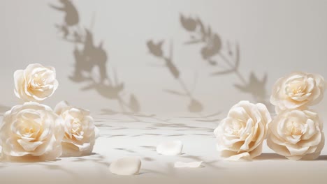 Sanfte-Florale-Eleganz-Auf-Weißem-Hintergrund