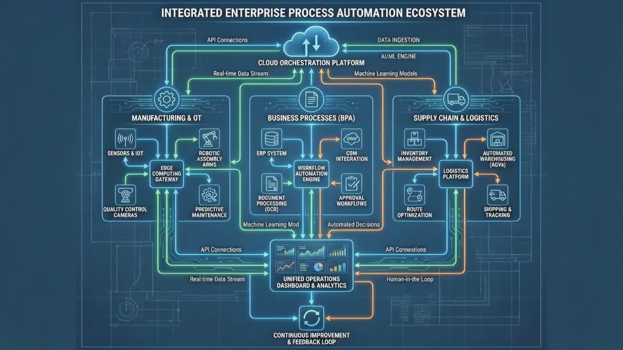 Integrated Enterprise Process Automation Ecosystem
