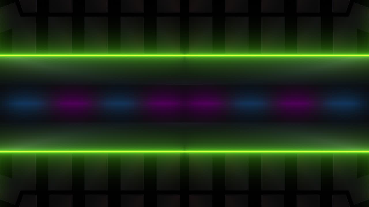 Neon Geometric Backgrounds