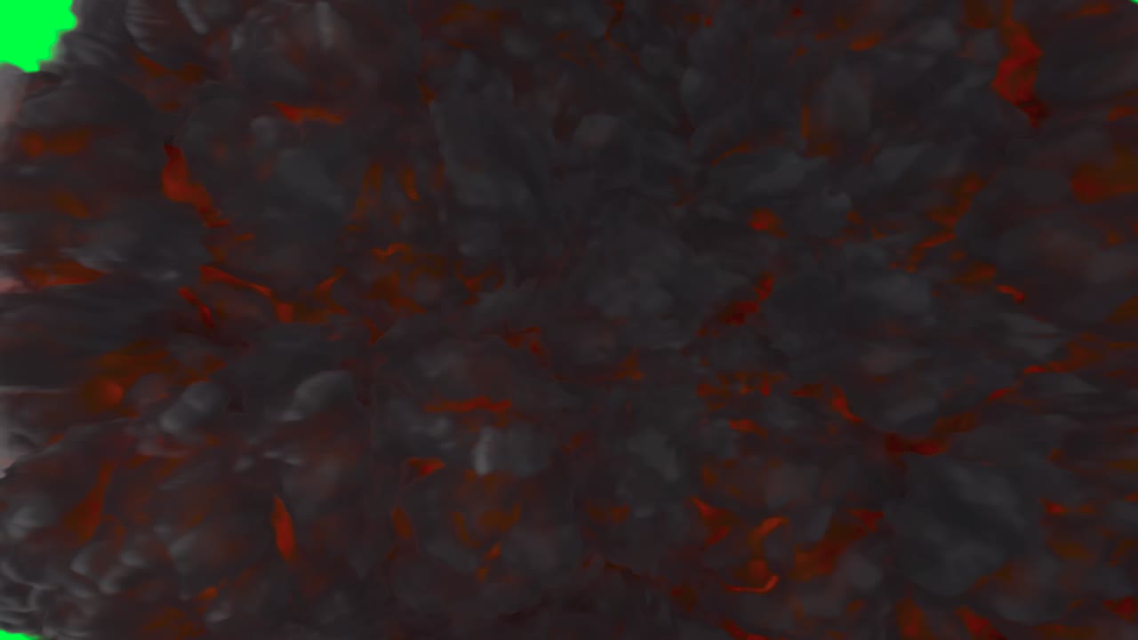 efecto visual de la explosión