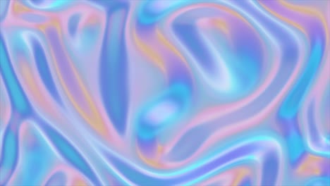 3D-Holographic-wavy-fluid-gradient,-modern-fluid-gradient-background-4K