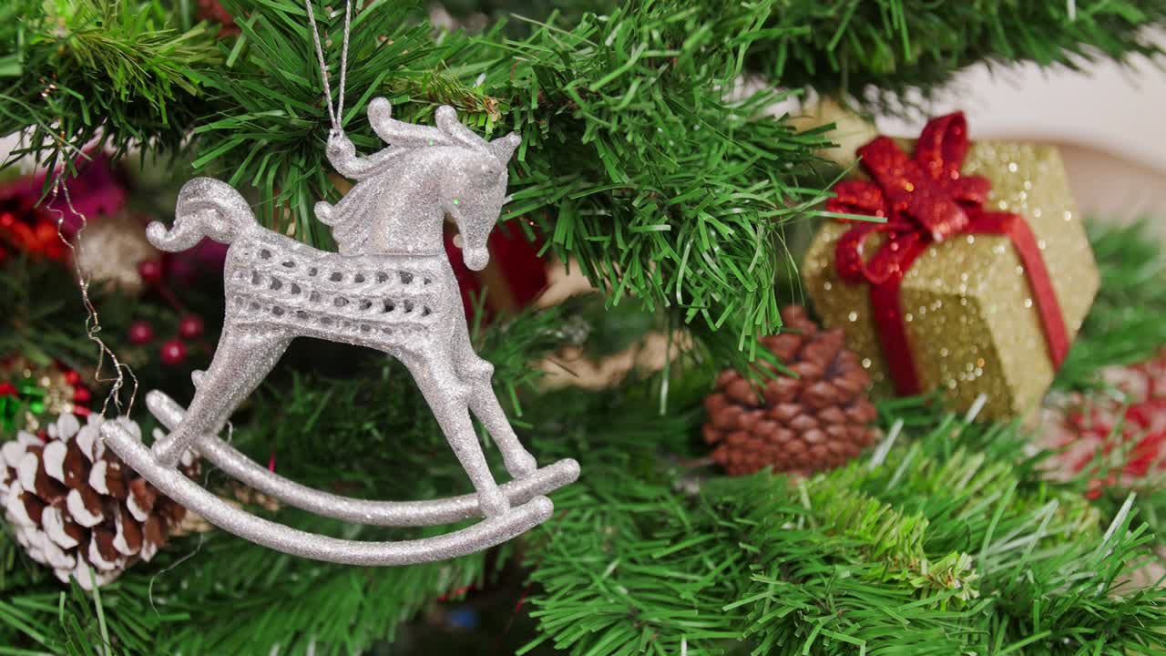 decoración del árbol de navidad juguete de ciervo