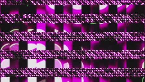kaleidoscopio en movimiento. gráficos en movimiento de 4k