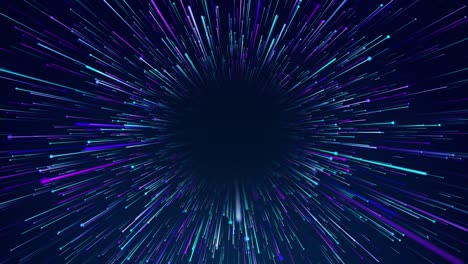 abstract radial lines circular geometric background. data flow tunnel. explosion star.