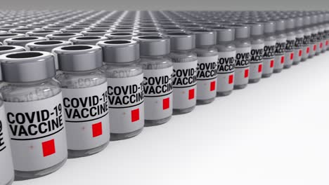 botellas de vacuna contra el covid-19 en malta
