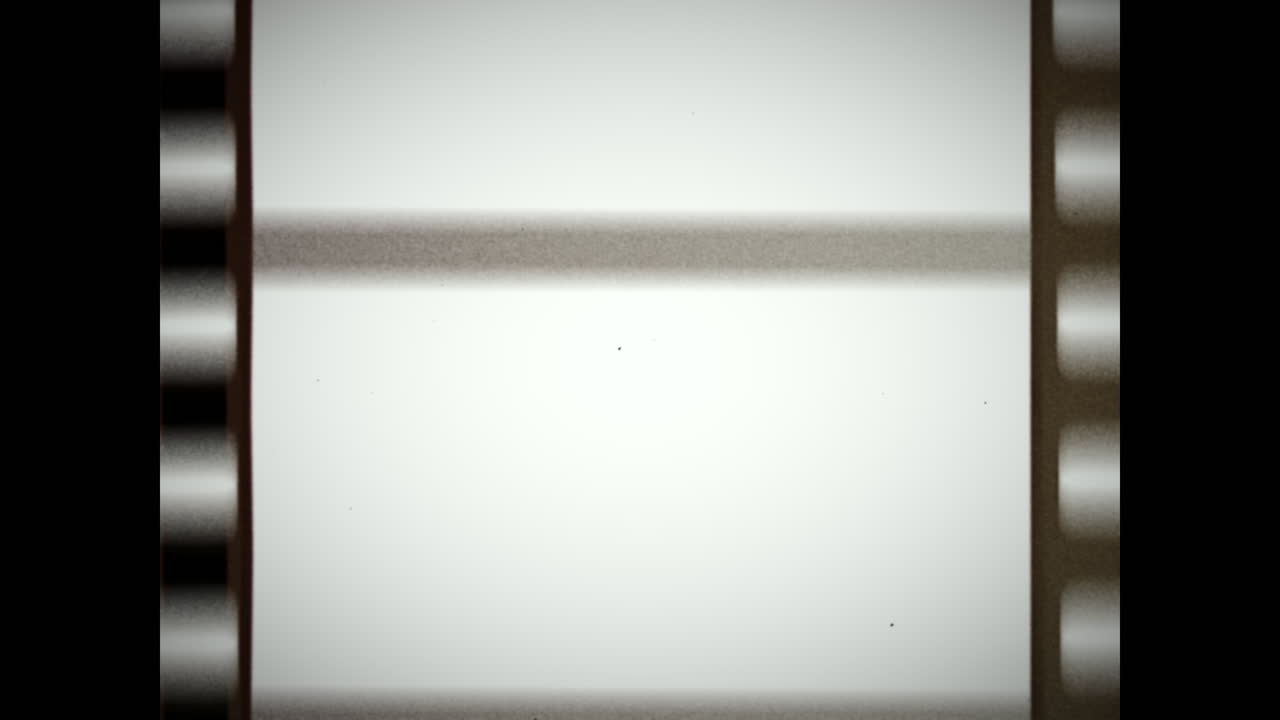 Real 35mm 4x3 film frame overlay - mulitple frames - rewind - animated