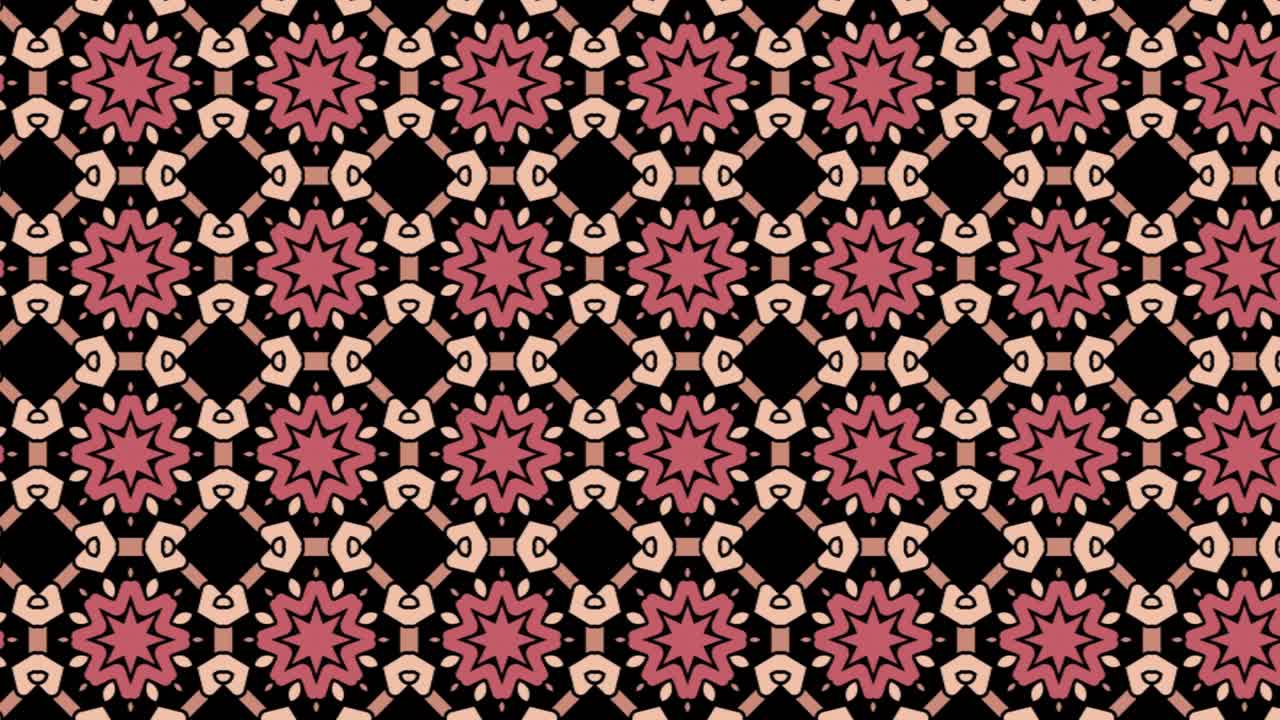 Elegant floral pattern background slide animation beautiful ornaments