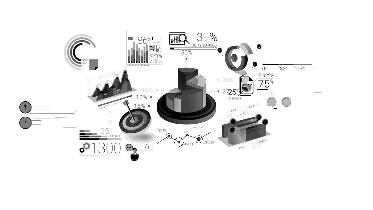 elementos de las infografías empresariales