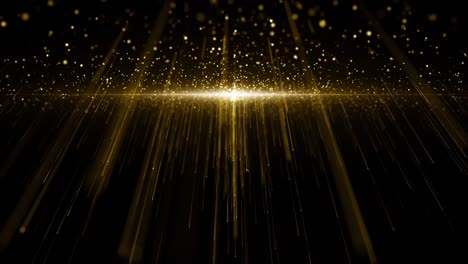 deeltjes goud glitter bokeh award stof abstracte achtergrond lus