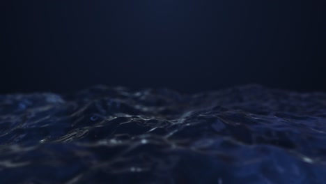 dark blue abstract waves