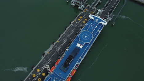 ferry at a port