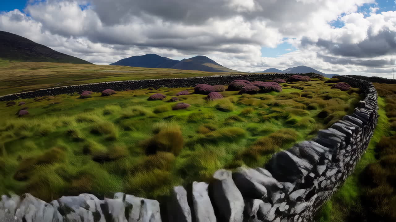 Winding Road through a Scenic Mountainous Countryside