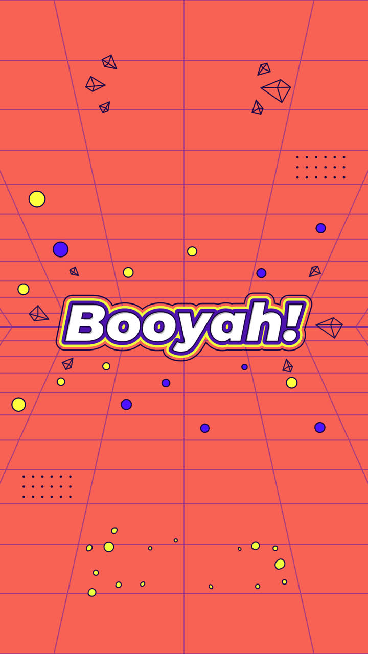 Motion Graphic of 90s text effect