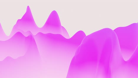 4k seamless loop with abstract fluid violet gradients, inner glow wavy surface. beautiful color gradients as abstract liquid background, smooth animation. 3d in flat pleasant modern style 4