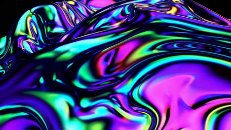 vibrant abstract iridescent fluid background