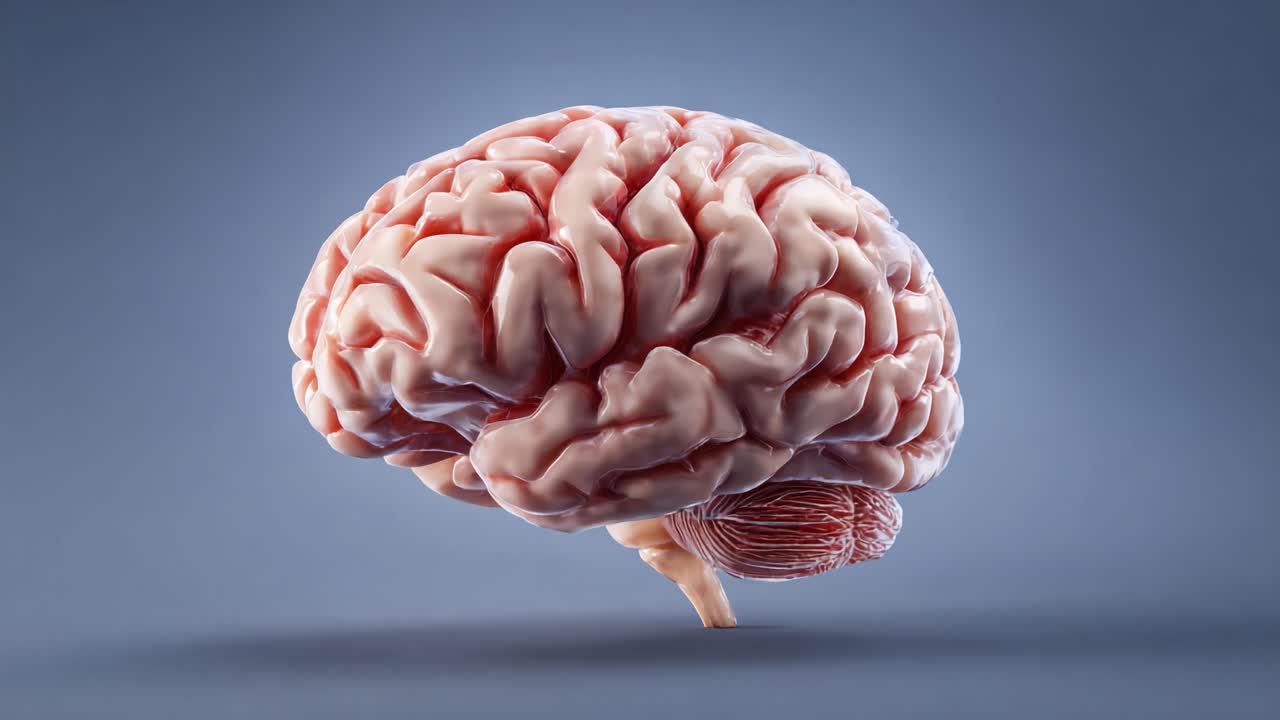 A Detailed Representation of the Human Brain: Exploring the Intricate Structures and Functions of the Mind in Two Distinct Stages of Visualization