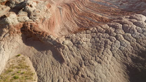 natural landscape of white pocket within vermilion cliffs national monument in usa