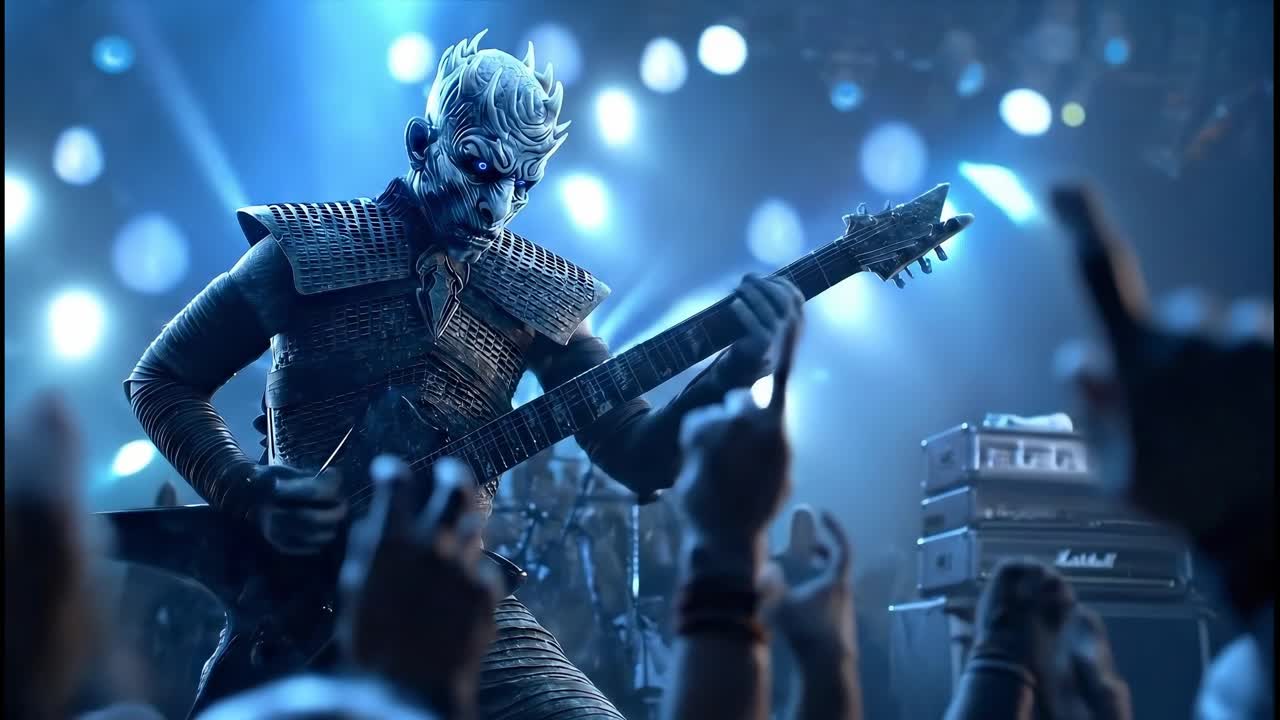 Night King Guitar Performance
