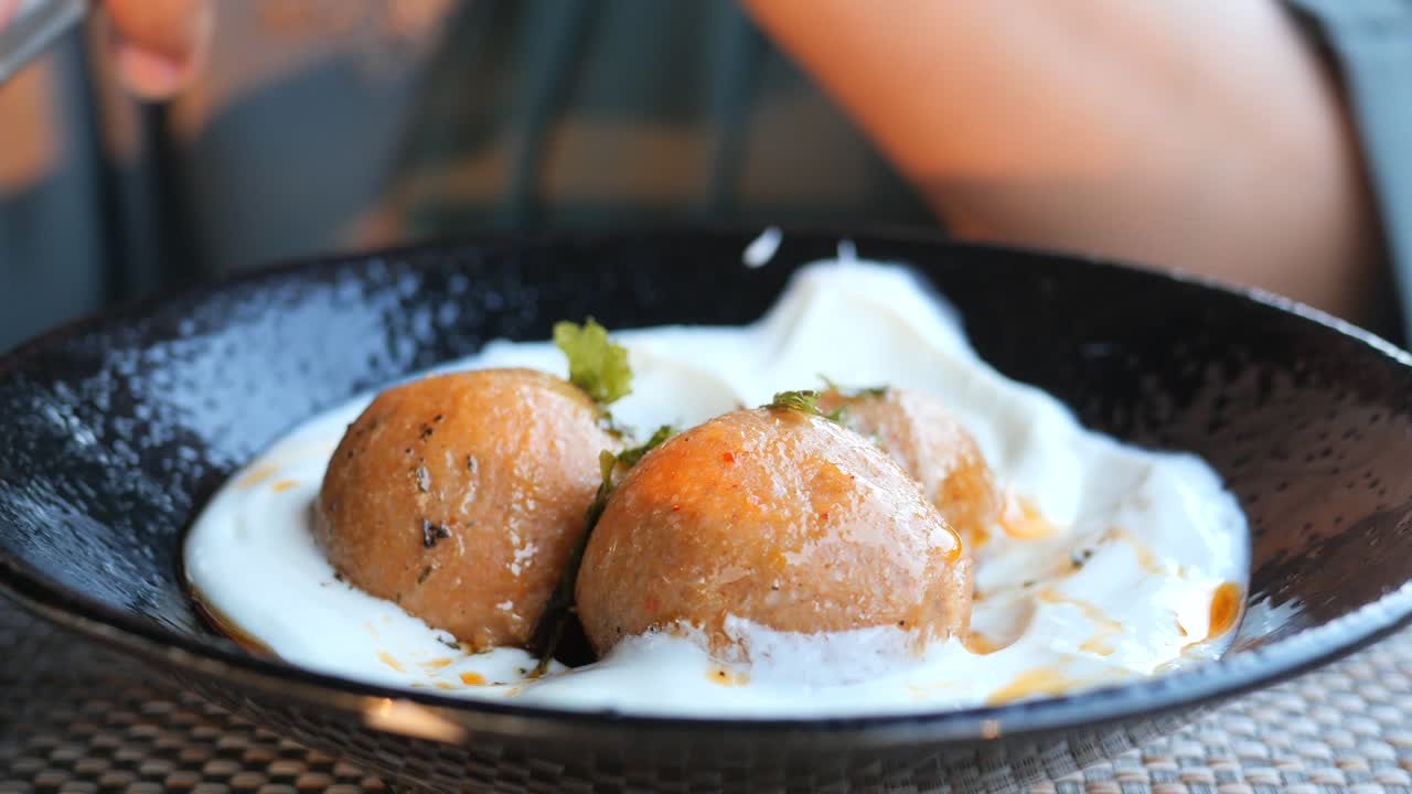 요구르트 와 함께 키베