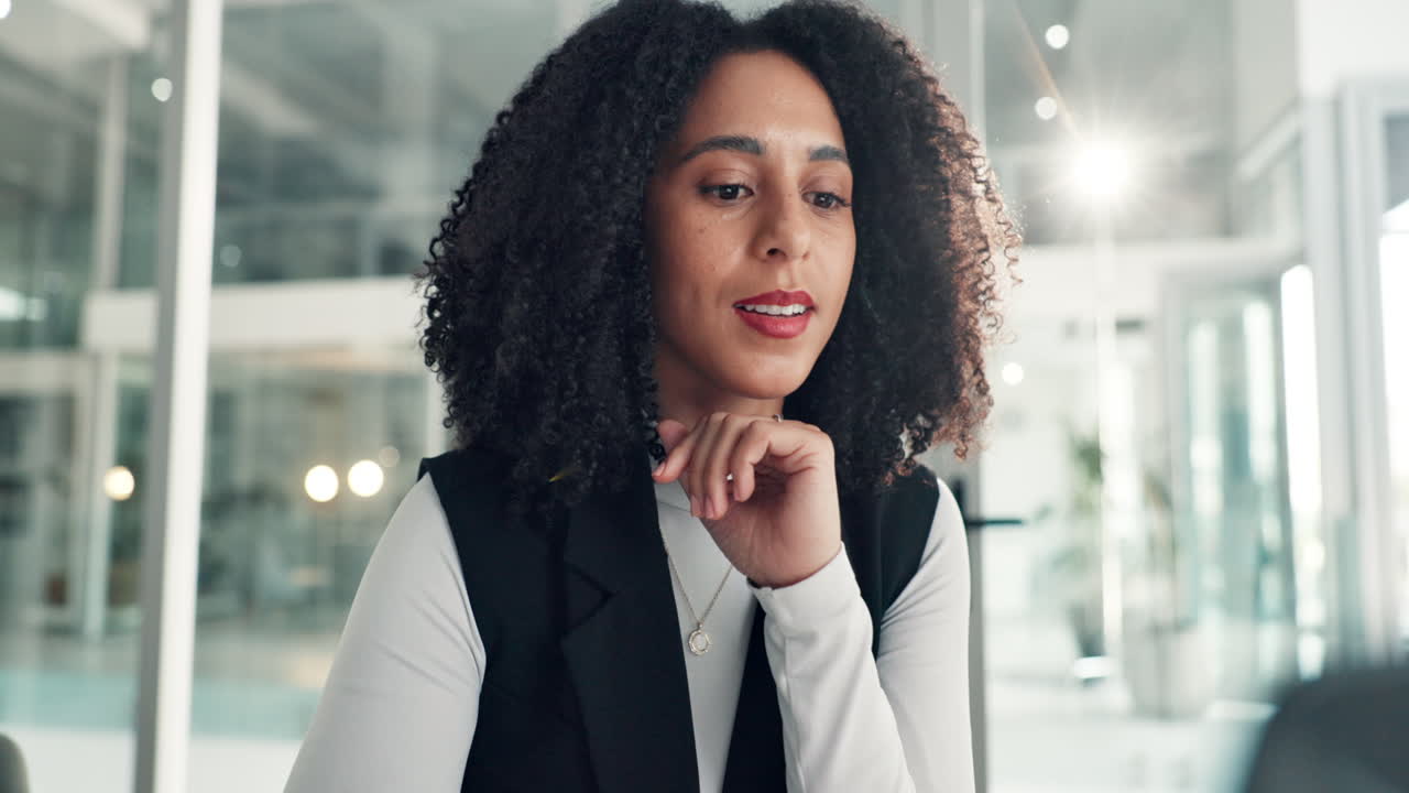 Portrait of a businesswoman in an office