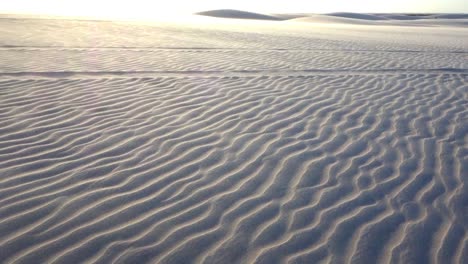 textured sand dunes, wind blowing, sunset. great sand dunes of brazil. summer travel destination. beauty in nature landscape. desert dunes tropical climate