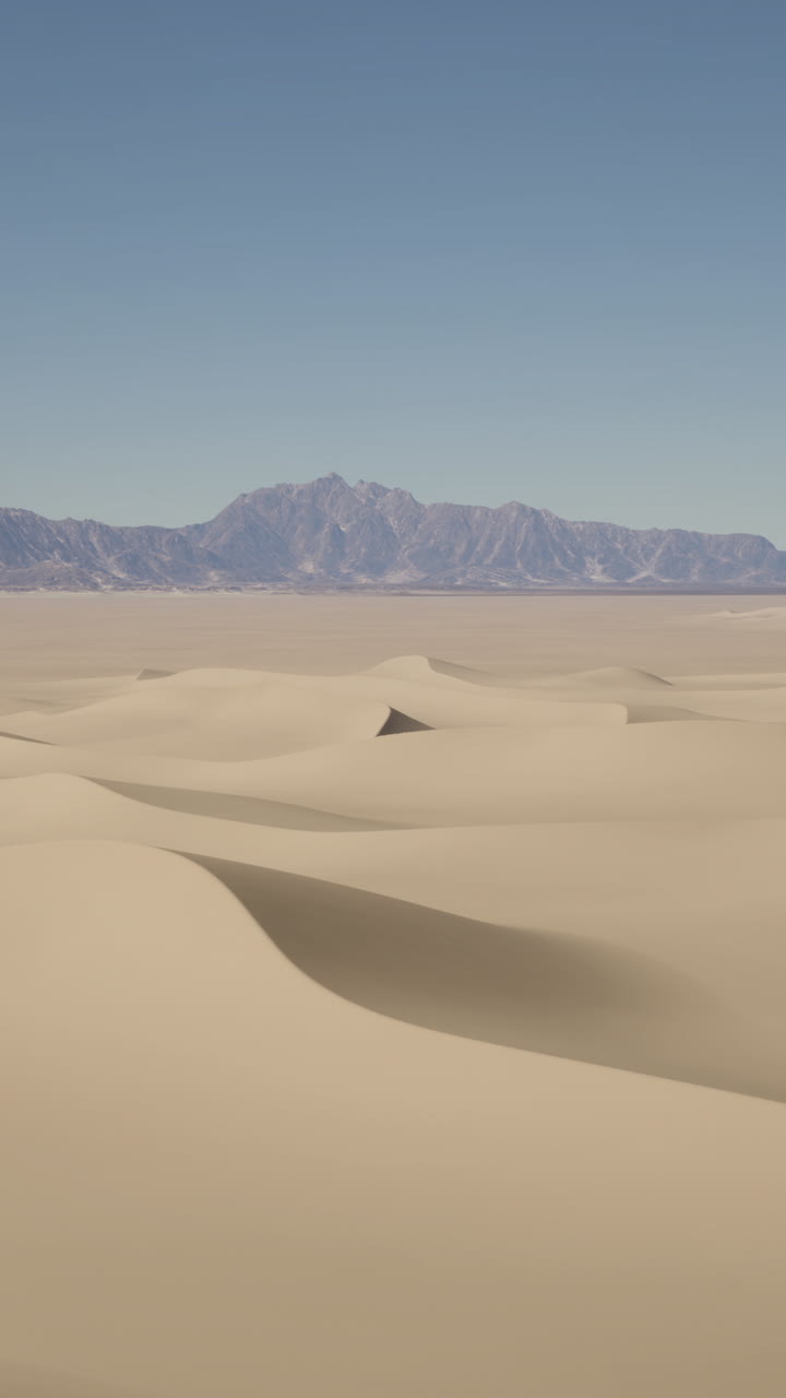 Dune di sabbia nel deserto