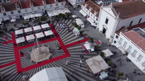 luftaufnahme von vila real de santo antónio, algarve - portugal