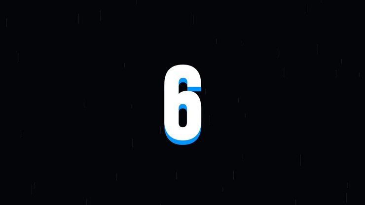 Digital Countdown Timer from Ten to One