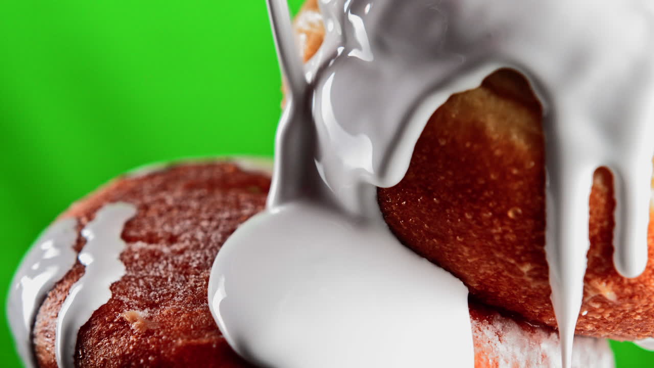 las rosquillas esmaltadas.