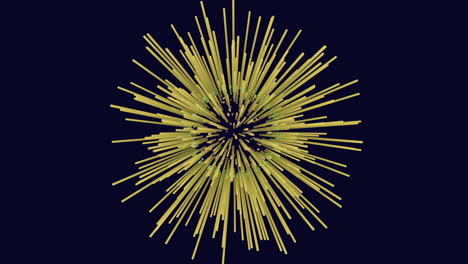 Digital fantasy neon spheres with dots and lines in dark space