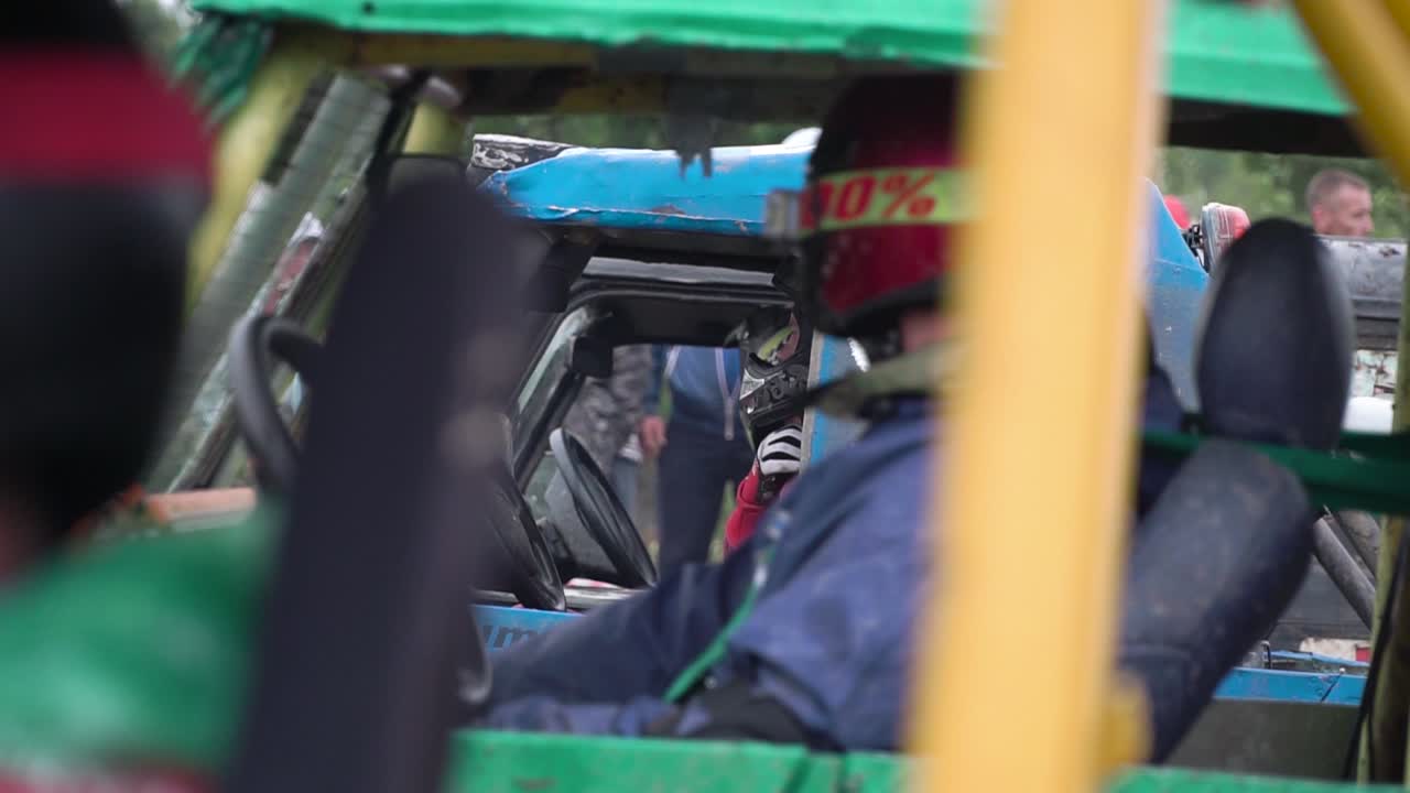 escena de carreras fuera de carretera